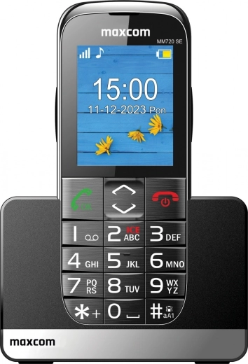 Mobiele telefoon Maxcom met eenvoudige bediening en SOS-functie