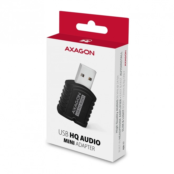 Usb audio-adapter Axagon HQ mini