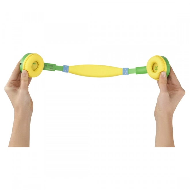Kinderhoofdtelefoon Kids Guard met volume beperking groen