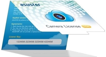 Licentie voor Asustor NVR-camera – 1 kanaal