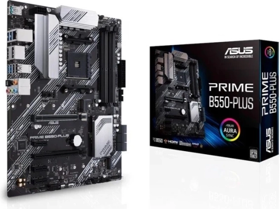 Asus Prime B550-PLUS ATX-moederbord voor AMD AM4 met HDMI/DP en M.2