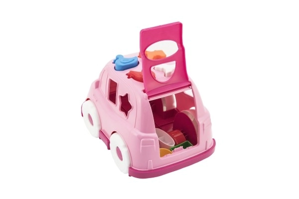 Kleurrijke plastic auto biedspel voor kinderen
