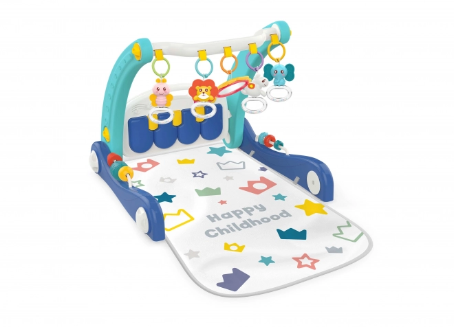 Looprek en interactieve mat 2-in-1
