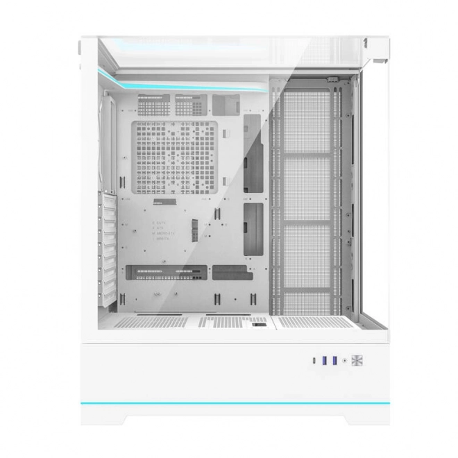 Computerbehuizing Darkflash DY450L wit