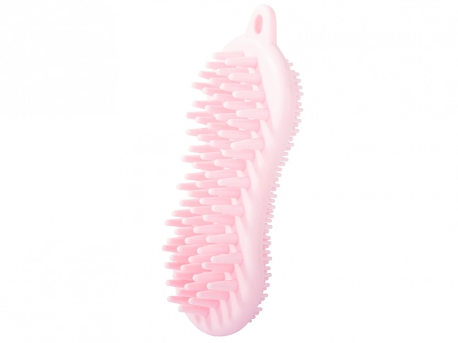 Siliconen massageborstel voor lichaam en hoofd