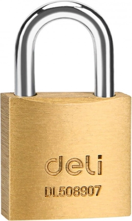 Messing hangslot Deli Tools