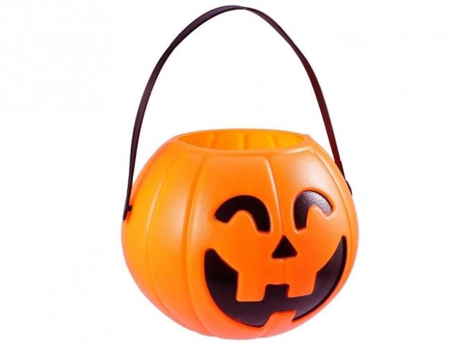 Pompoen emmer voor Halloween snoepjes