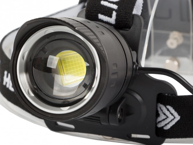 Professionele hoofdlamp met LED Cree XHP360 Powerbank Zoom van Bailong