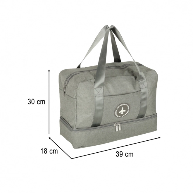 Reistas grijs 39x18x30 cm