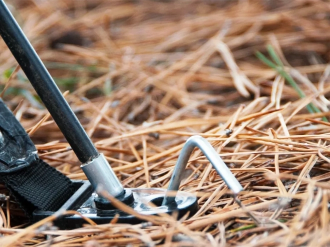 Tentharingen staal 31cm 10st haken en lussen