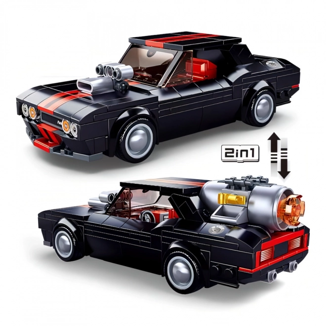 Sluban Model Bouwstenen M38-B1085 Straatraceauto 2v1
