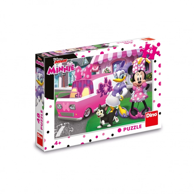 Puzzel Minnie en Daisy 48 stukjes