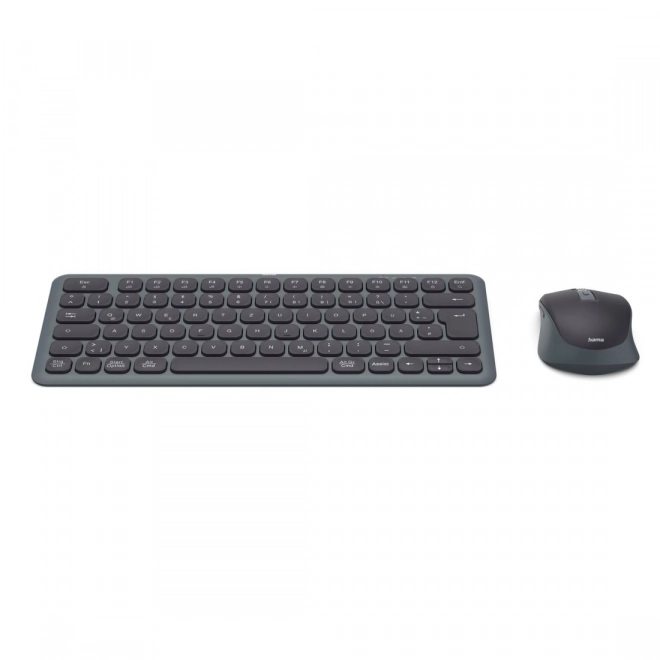 Draadloze set toetsenbord en muis Hama WKM-500 zwart-grijs