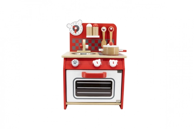 Houten mini keuken