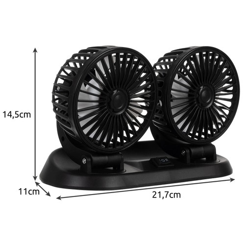 Xtrobb dubbele autoventilator 23222
