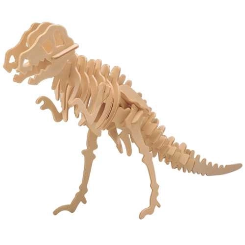 Woodcraft Houten 3D-puzzel Tyrannosaurus T REX