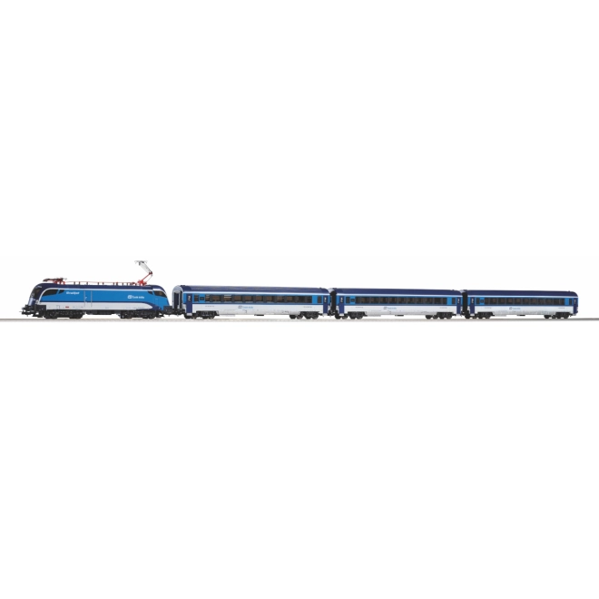 Gedetailleerd ČD Railjet-model met verlichting