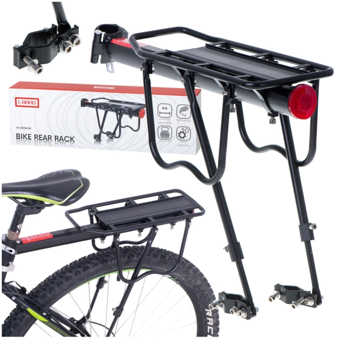 Universele aluminium achterdrager voor fiets