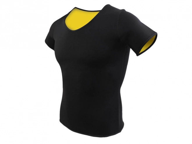 Neopreen fitness t-shirt met korte mouwen voor dames