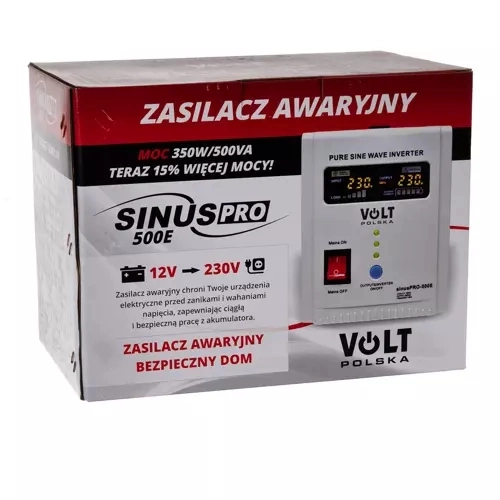 Noodstroomvoorziening Volt Polska sinusPRO-500E