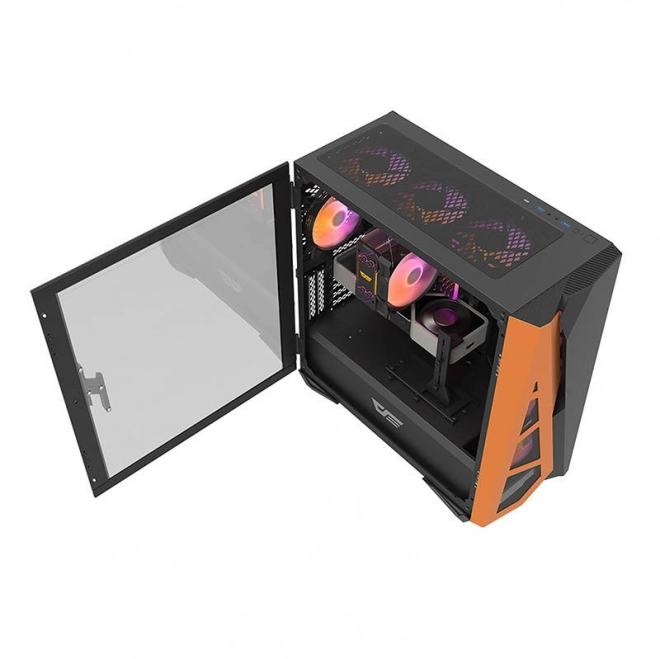Computerbehuizing Darkflash DLZ31 Mesh (zwart)