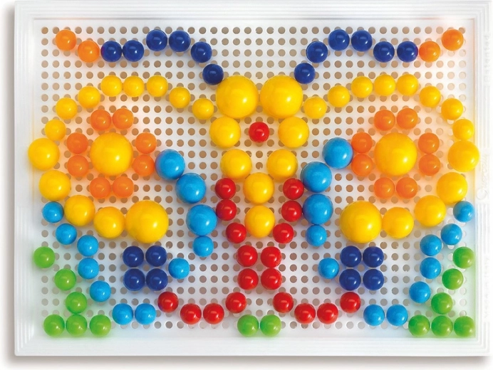 Kleurige mozaïek voor vaardigheidsontwikkeling