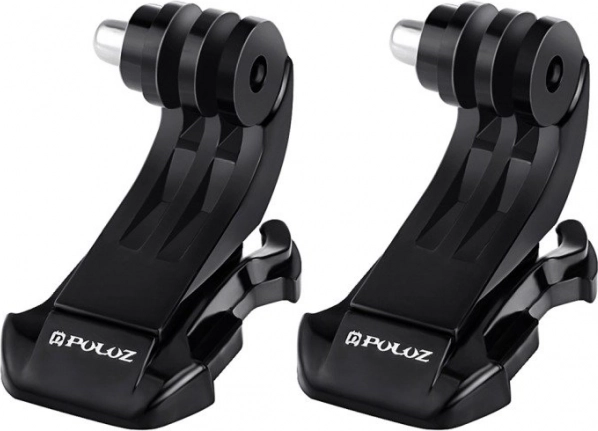 Dubbele J‑hook houder PULUZ voor actioncams (DJI, GoPro, Insta360)