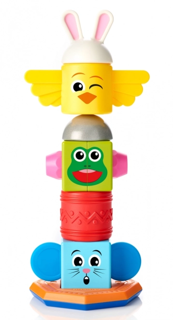 Magnetische bouwset SmartMax Mijn eerste totem - 8 stukken