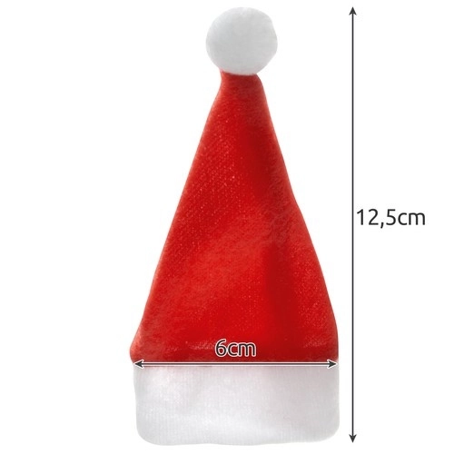 Bestekhoes - Kerstmutsjes, 12 stuks. Ruhhy 22303