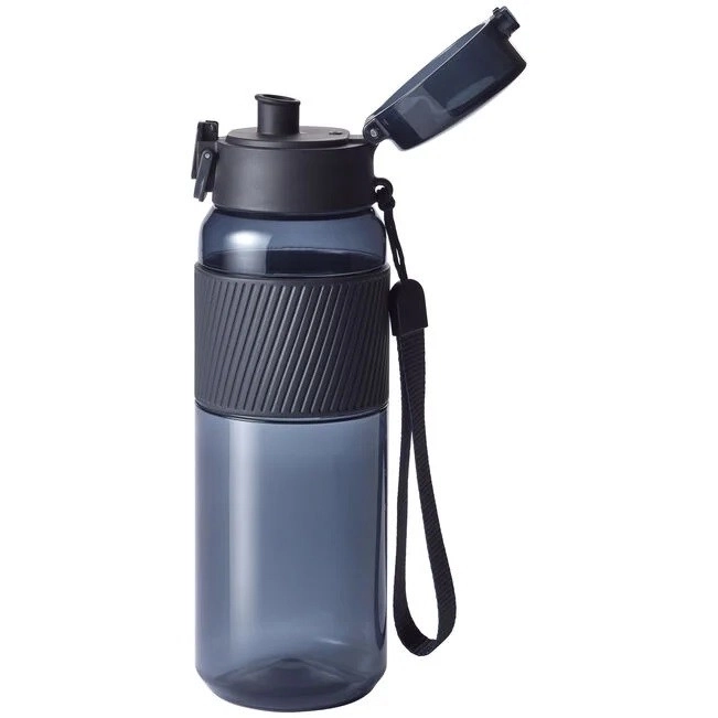 Tritan fles 680 ml zwart