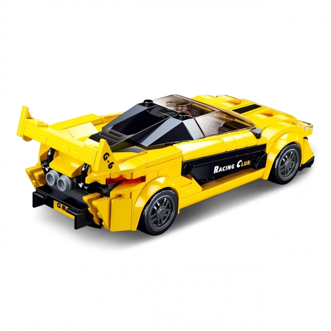 Sluban Model Steentjes M38-B0956 Gele Engelse Sportauto