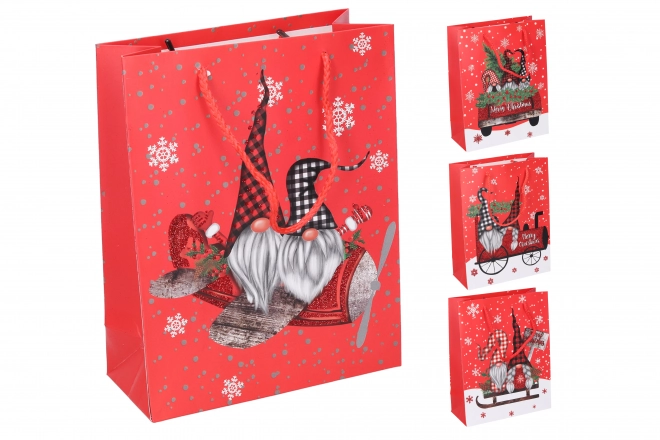 Cadeautas L 30x42x12 cm Kerst