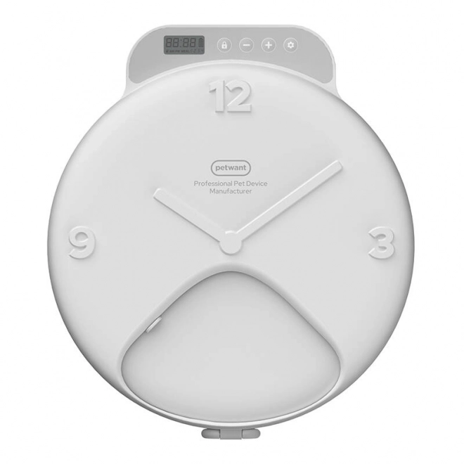 Automatische voerdispenser voor huisdieren met timer