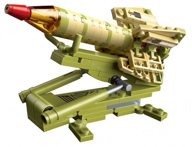 Qman Thunder Expedition Gevechtsvoertuig Bouwset 8v1