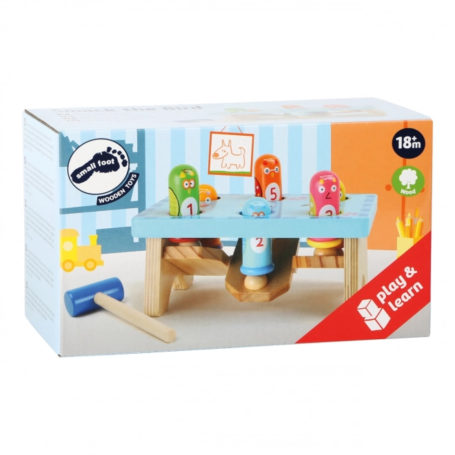 Small Foot Houten Spel Sla de Vogel
