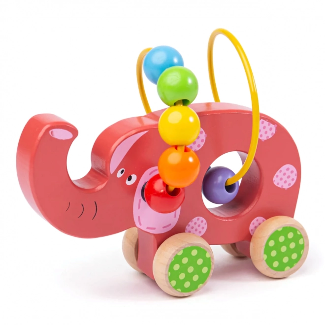 Houten Motorische Doolhof Olifant van Bigjigs
