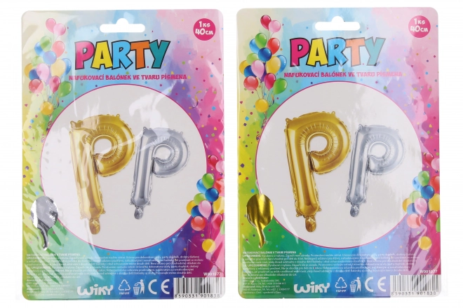 Opblaasbare ballon - letter P
