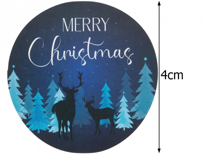 Kerstdecoratieve stickers