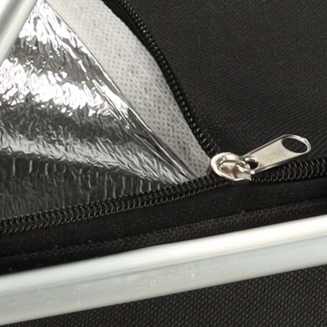 Opvouwbare thermomand voor picknick zwart