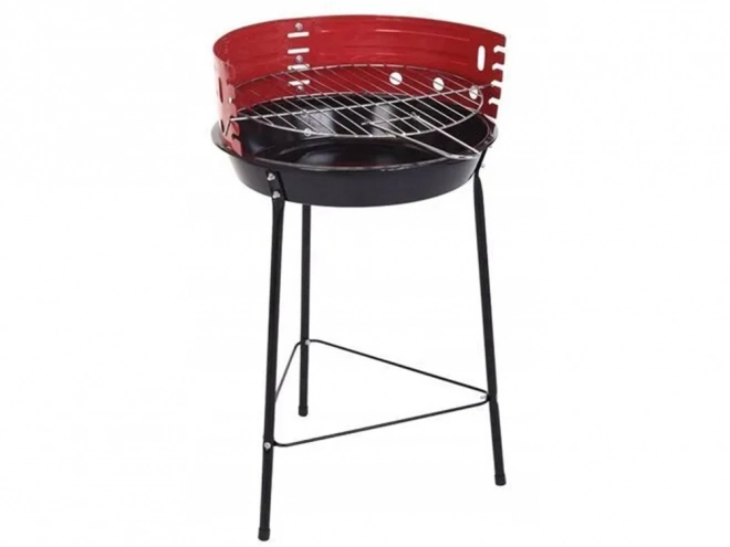 Tuin draagbare kampeerbarbecue op houtskool