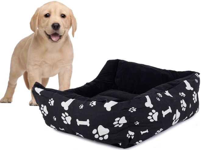 Luxe mand voor honden en katten met kussen XL