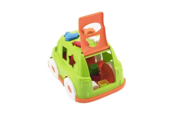 Kleurrijke plastic auto biedspel voor kinderen