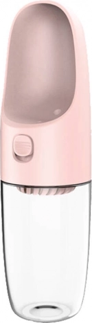 reisfles voor honden DOGNESS D11 400 ml, roze