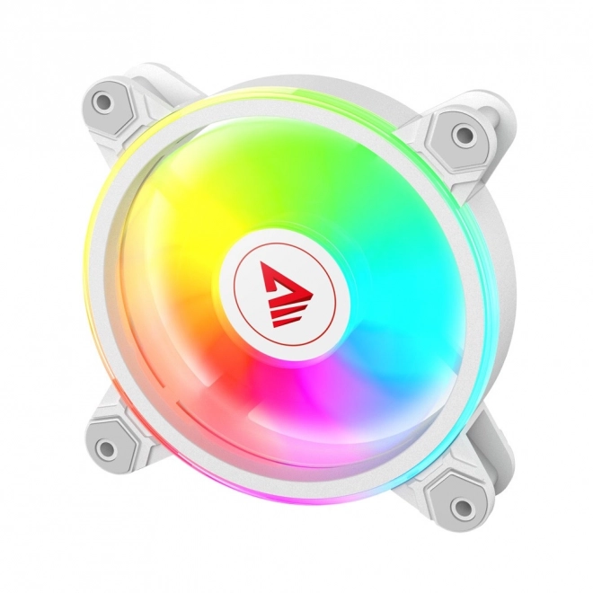 FAN-01 Wit 4-pack 120mm ARGB ventilator inclusief controller en afstandsbediening