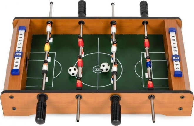 Mini houten tafelvoetbal voor kinderen