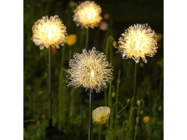 Zonne-energie tuin LED-lampje in de vorm van een boompje - 2 stuks