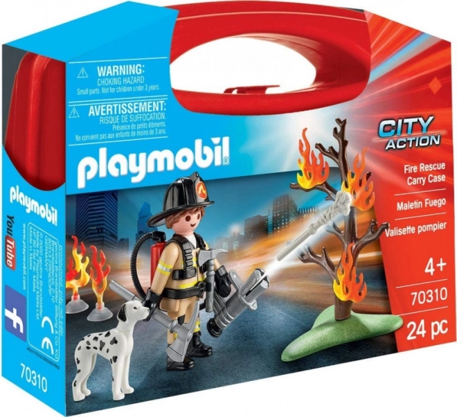 Playmobil brandweerdoos