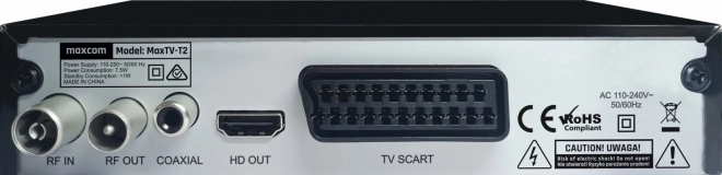 Decoder MaxTVT2 voor DVB-T2