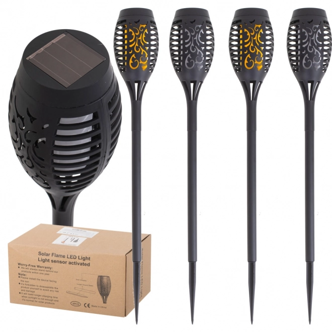 Zonnelampen tuin toortsen 12 LED