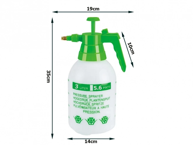 Handmatige drukspuit 3 liter